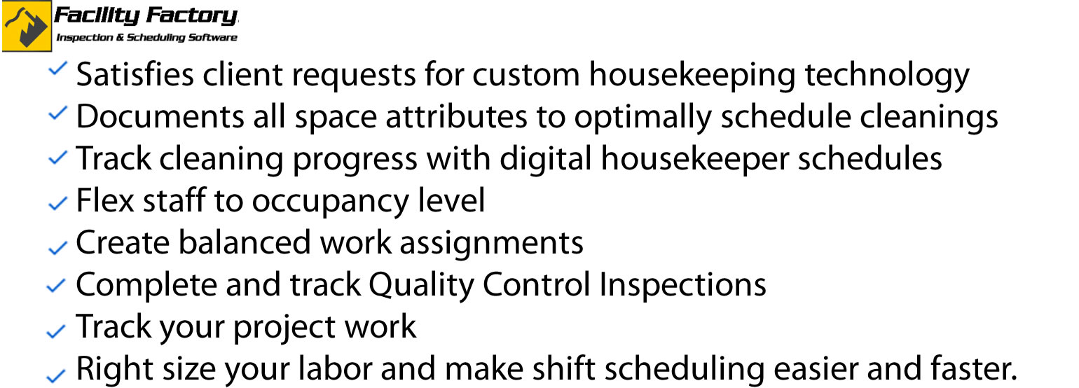 FACILITY FACTORY CAN HELP