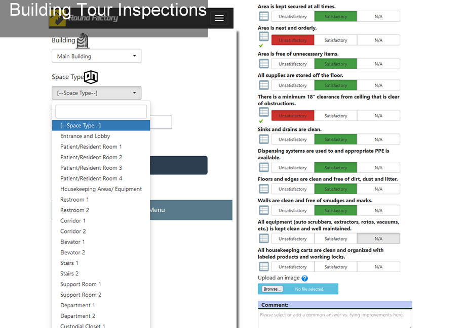 Building Tour Inspections